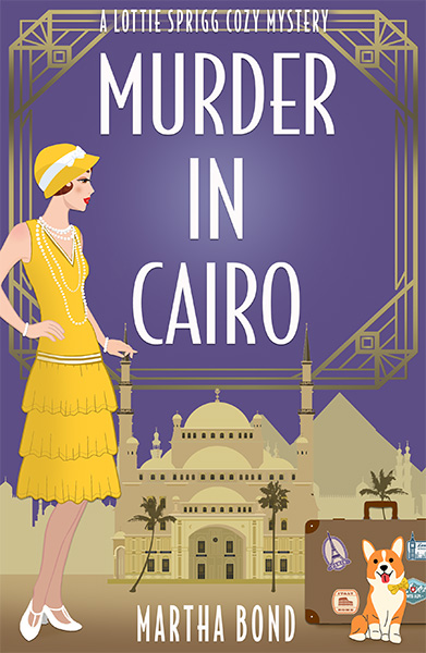 Murder in Cairo 1920s cozy mystery by Martha Bond