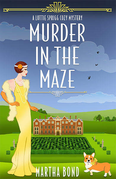 Murder in the Maze 1920s cozy mystery by Martha Bond